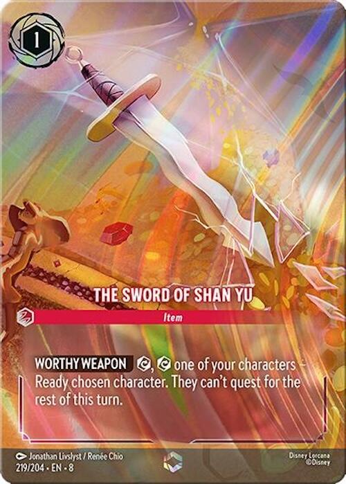 The Sword of Shan Yu (Enchanted) (219/204) [Reign of Jafar]