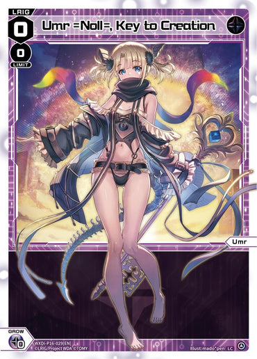 Umr =Noll=, Key to Creation (WXDi-P16-029[EN]) [Legendary DIVA]