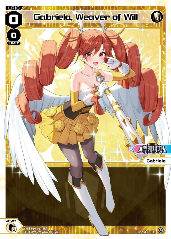 Gabriela, Weaver of Will (WXDi-P16-017[EN]) [Legendary DIVA]