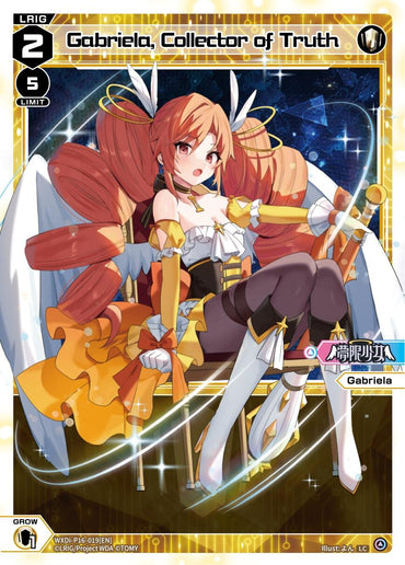 Gabriela, Collector of Truth (WXDi-P16-019[EN]) [Legendary DIVA]