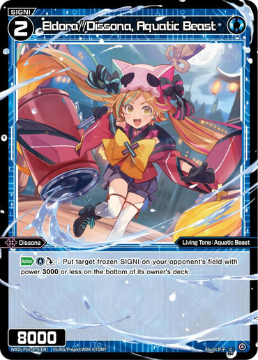 Eldora//Dissona, Aquatic Beast (WXDi-P16-075[EN]) [Legendary DIVA]