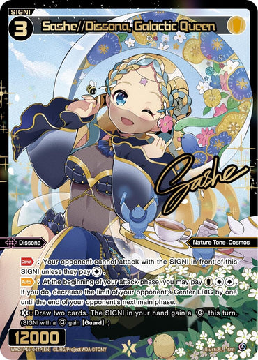 Sashe//Dissona, Galactic Queen (SRP) (WXDi-P16-047P[EN]) [Legendary DIVA]