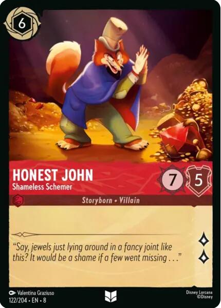 Honest John - Shameless Schemer (122/204) [Reign of Jafar]