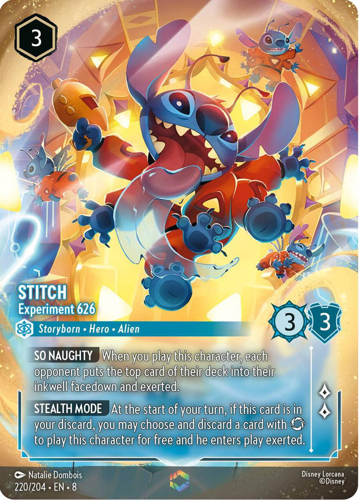 Stitch - Experiment 626 (Enchanted) (220/204) [Reign of Jafar]