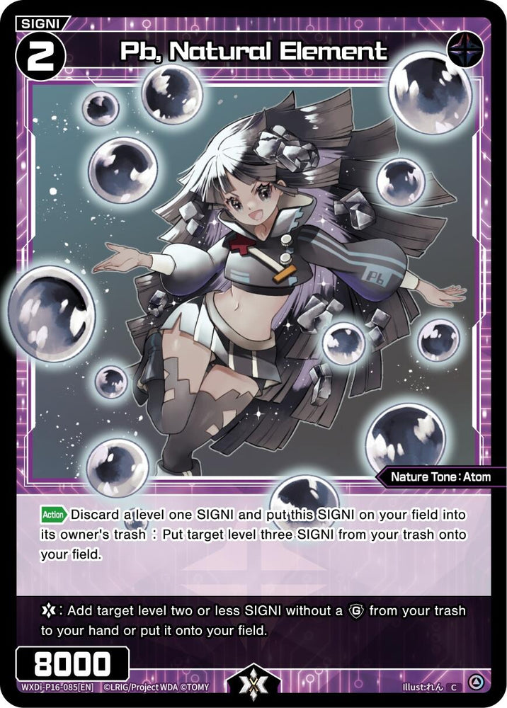 Pb, Natural Element (WXDi-P16-085[EN]) [Legendary DIVA]
