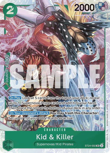 Kid & Killer [Starter Deck: GREEN Jewelry Bonney]