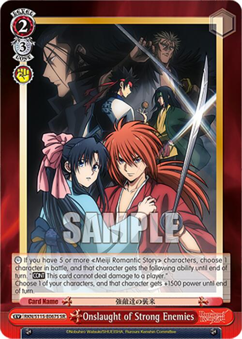 Onslaught of Strong Enemies (RKN/S115-E067S SR) [Rurouni Kenshin]
