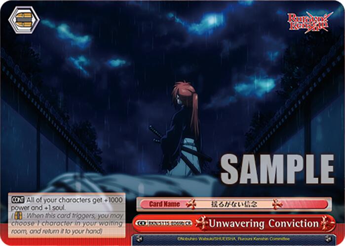 Unwavering Conviction (B) (RKN/S115-E069b CR) [Rurouni Kenshin]