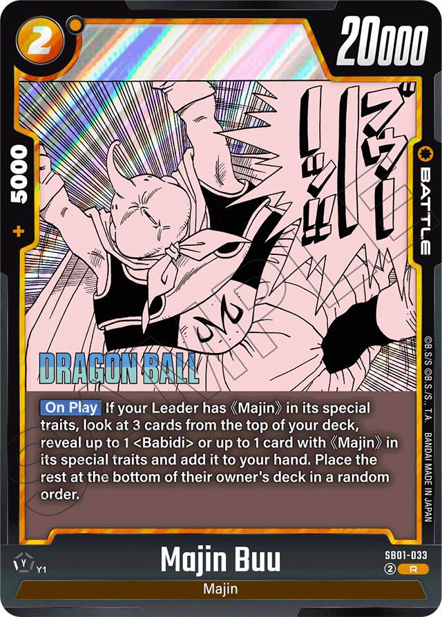 Majin Buu [Manga Booster 01]