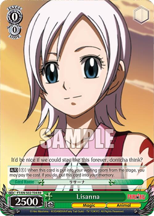 Lisanna (FT/EN-S02-T04 TD RE) [Fairy Tail Chronicle Set]