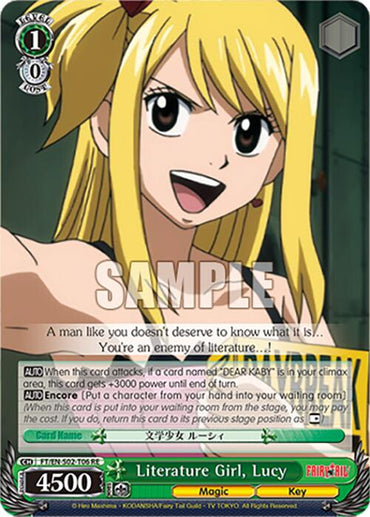 Literature Girl, Lucy (FT/EN-S02-T06 TD RE) [Fairy Tail Chronicle Set]