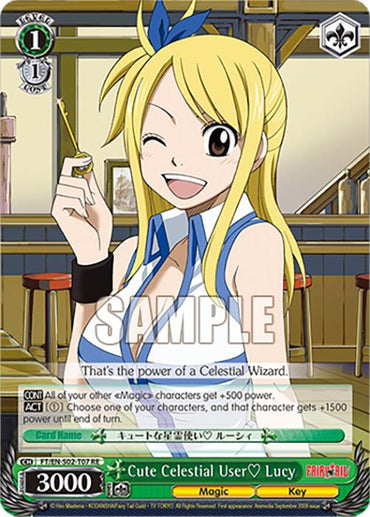 Cute Celestial User? Lucy (FT/EN-S02-T07 TD RE) [Fairy Tail Chronicle Set]