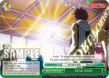 DEAR KABY (FT/EN-S02-T09 TD RE) [Fairy Tail Chronicle Set]
