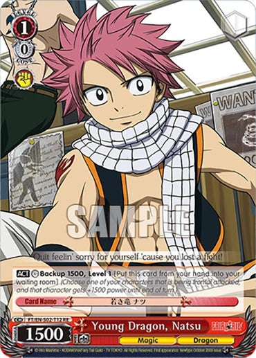 Young Dragon, Natsu (FT/EN-S02-T12 TD RE) [Fairy Tail Chronicle Set]