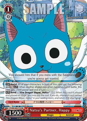 Natsu's Partner, Happy (FT/EN-S02-T13 TD RE) [Fairy Tail Chronicle Set]