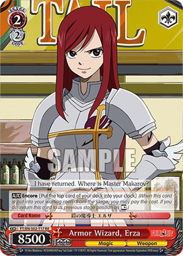 Armor Wizard, Erza (FT/EN-S02-T17 TD RE) [Fairy Tail Chronicle Set]
