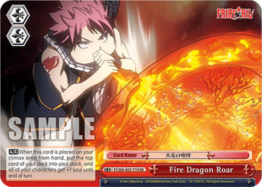 Fire Dragon Roar (FT/EN-S02-T19 TD RE) [Fairy Tail Chronicle Set]