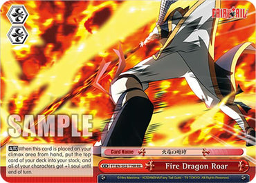 Fire Dragon Roar (FT/EN-S02-T19R RRR RE) [Fairy Tail Chronicle Set]