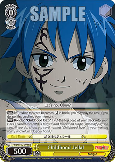 Childhood Jellal (FT/EN-S02-008 U RE) [Fairy Tail Chronicle Set]