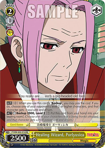 Healing Wizard, Porlyusica (FT/EN-S02-014 U RE) [Fairy Tail Chronicle Set]