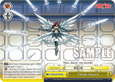 Circle Sword (FT/EN-S02-027 CC RE) [Fairy Tail Chronicle Set]