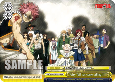 Fairy Tail has come calling!!!!!! (FT/EN-S02-028 CC RE) [Fairy Tail Chronicle Set]