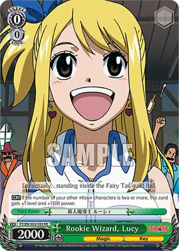 Rookie Wizard, Lucy (FT/EN-S02-032 R RE) [Fairy Tail Chronicle Set]