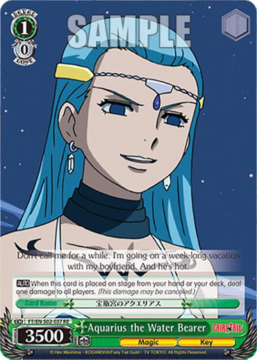 Aquarius the Water Bearer (FT/EN-S02-037 U RE) [Fairy Tail Chronicle Set]