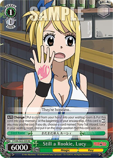 Still a Rookie, Lucy (FT/EN-S02-039 U RE) [Fairy Tail Chronicle Set]