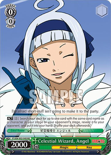 Celestial Wizard, Angel (FT/EN-S02-043 C RE) [Fairy Tail Chronicle Set]