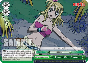 Forced Gate Closure (FT/EN-S02-051 CC RE) [Fairy Tail Chronicle Set]