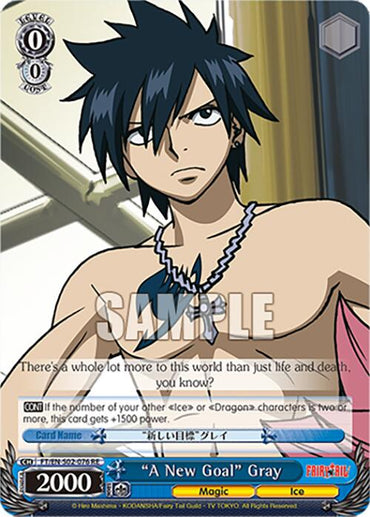 A New Goal Gray (FT/EN-S02-076 U RE) [Fairy Tail Chronicle Set]