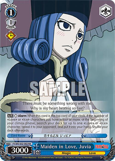 Maiden in Love, Juvia (FT/EN-S02-082 U RE) [Fairy Tail Chronicle Set]
