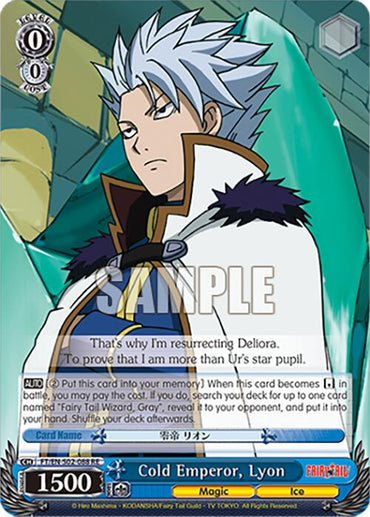 Cold Emperor, Lyon (FT/EN-S02-088 C RE) [Fairy Tail Chronicle Set]