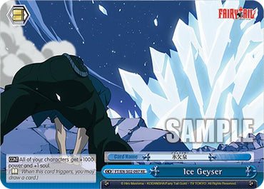 Ice Geyser (FT/EN-S02-097 CR RE) [Fairy Tail Chronicle Set]
