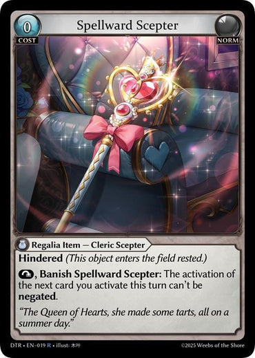 Spellward Scepter (019) [Distorted Reflections]