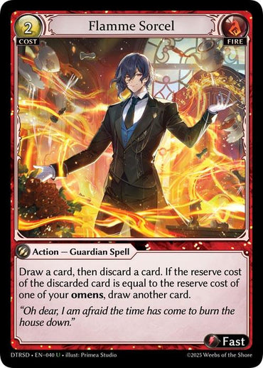 Flamme Sorcel (40) [Distorted Reflections Starter Decks]