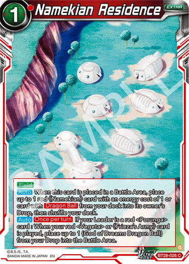 Namekian Residence (BT28-026) [Prismatic Clash]