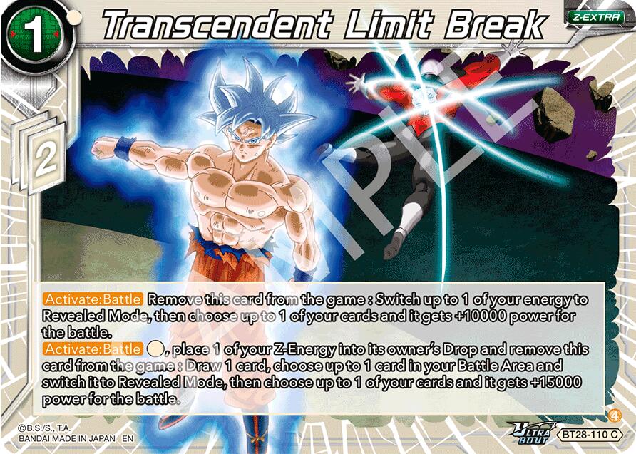 Transcendent Limit Break (BT28-110) [Prismatic Clash]