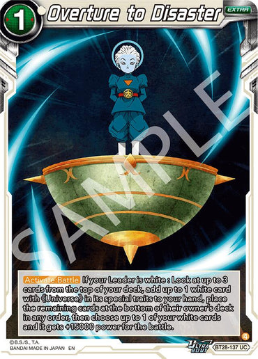 Overture to Disaster (BT28-137) [Prismatic Clash]