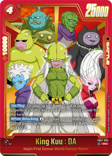 King Kuu : DA (Alternate Art) [Wish For Shenron]