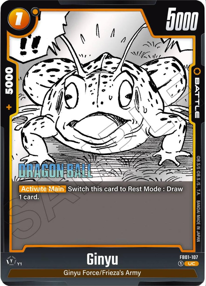 Ginyu (FB01-107) [Manga Booster 02]