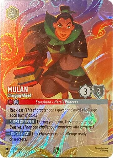 Mulan - Charging Ahead (3) [Promo Cards]