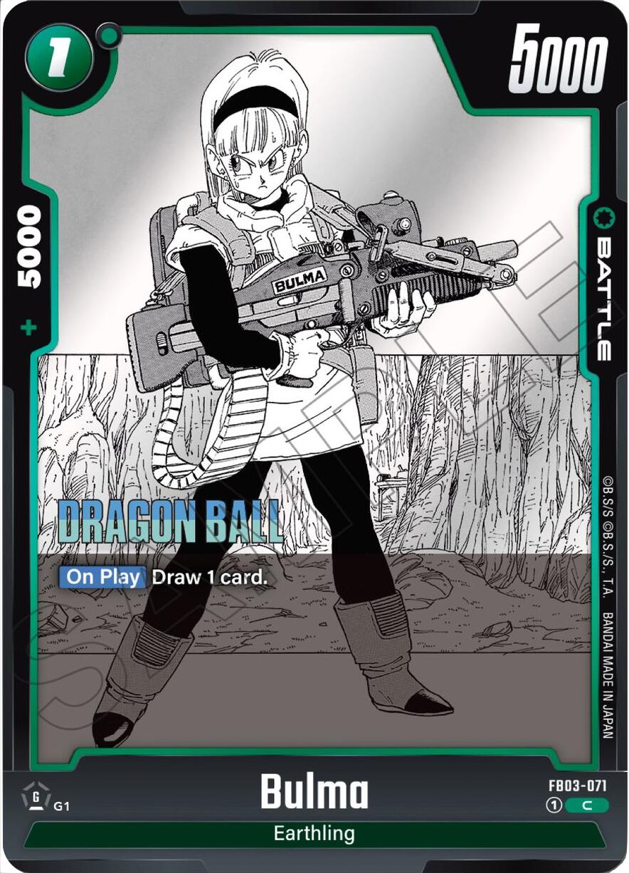 Bulma (FB03-071) [Manga Booster 02]