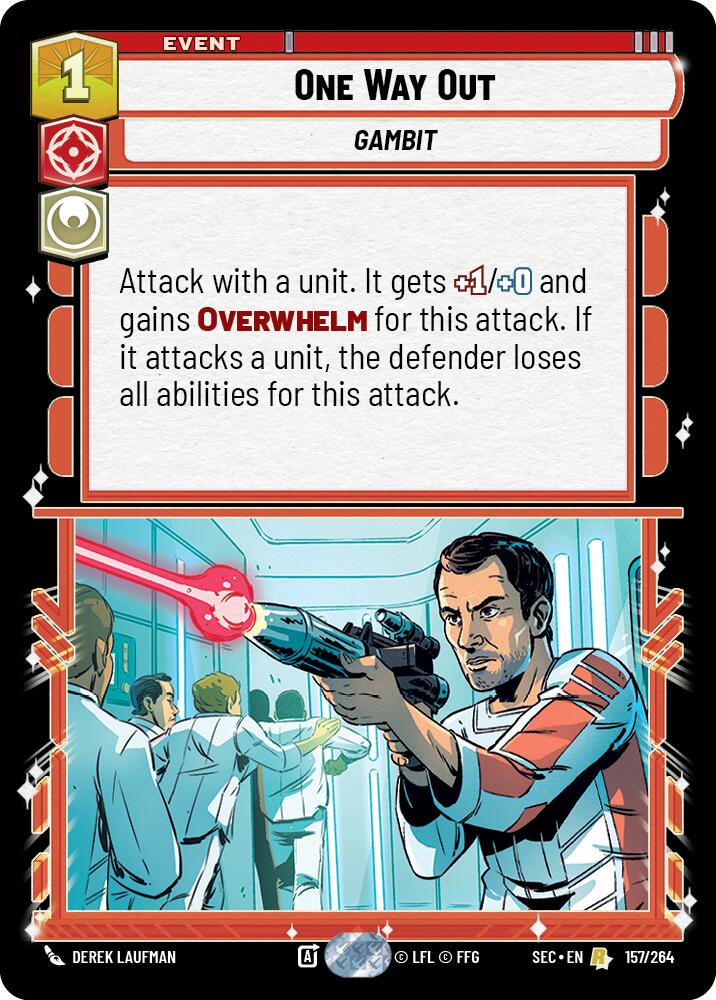 One Way Out (157/264) (157/264) [Secrets of Power]