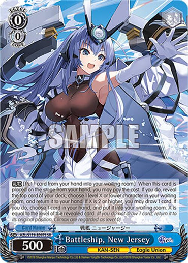Battleship, New Jersey (AZL/S119-E097S SR) [Azur Lane Vol. 2]