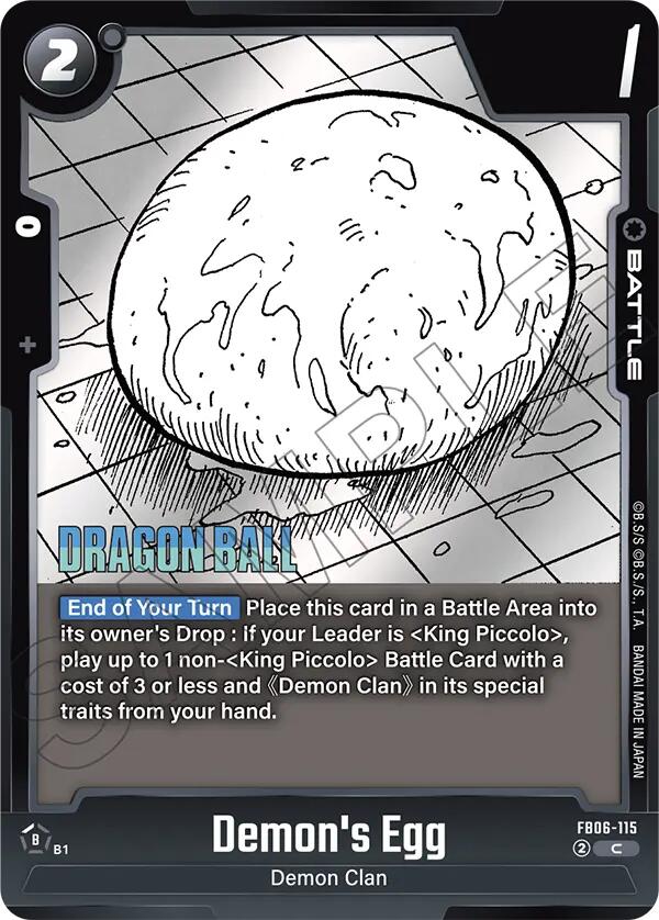 Demon's Egg [Manga Booster 02]