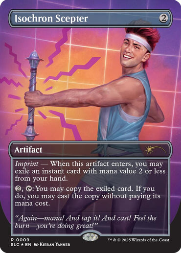 Isochron Scepter (Halo Foil) [Secret Lair Countdown Kit]