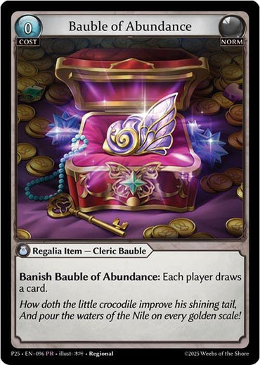 Bauble of Abundance (096) [Promotional Cards]