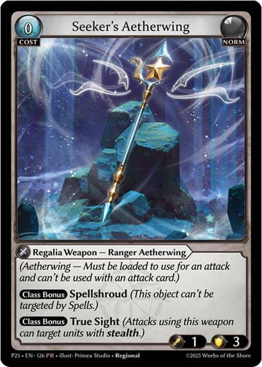 Seeker's Aetherwing (126) [Promotional Cards]